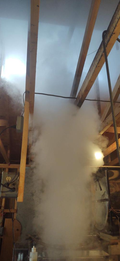 Boiling in our Sugar House